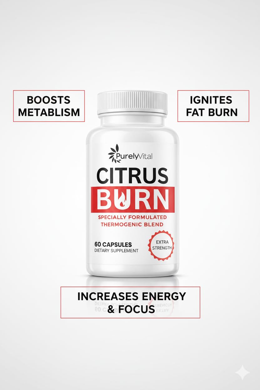 Purely Vital Citrus Burn Capsules, 60 Capsules