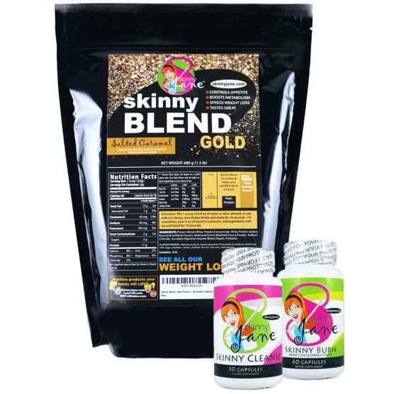 Skinny Jane Quick Slim Weight Loss Kit Powder & Capsules 32 Count