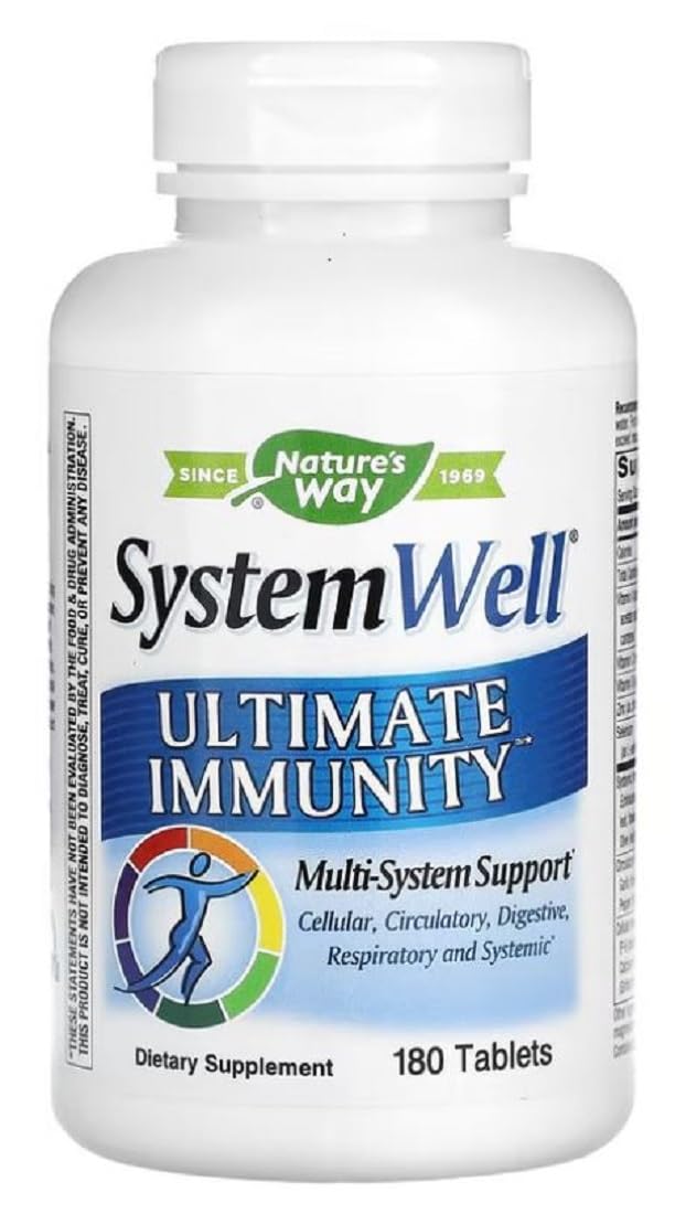 Natures Way Systemwell Immune Formula Tablet 180 Tablets