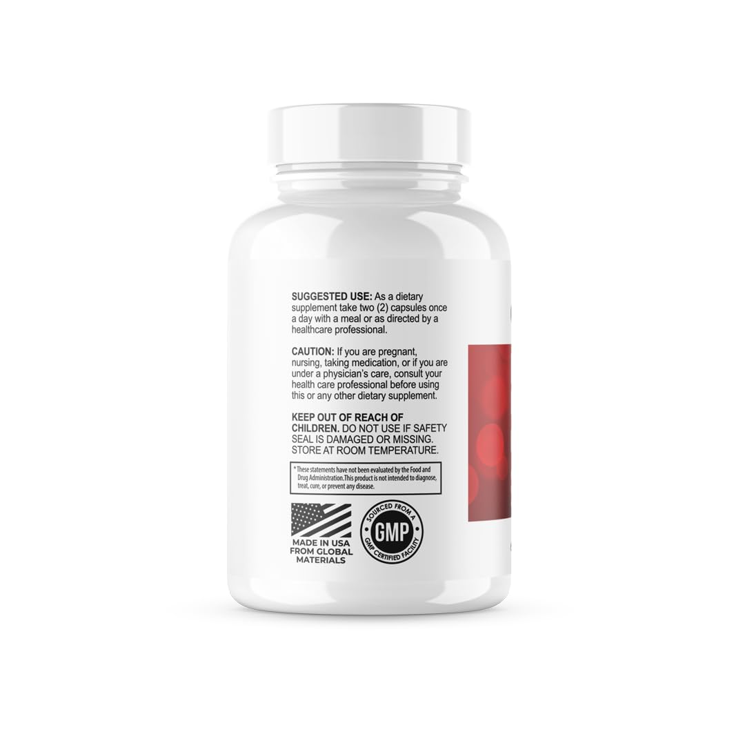 Vitamin Evo Glucozone Blood Support Capsule, 180 Capsules
