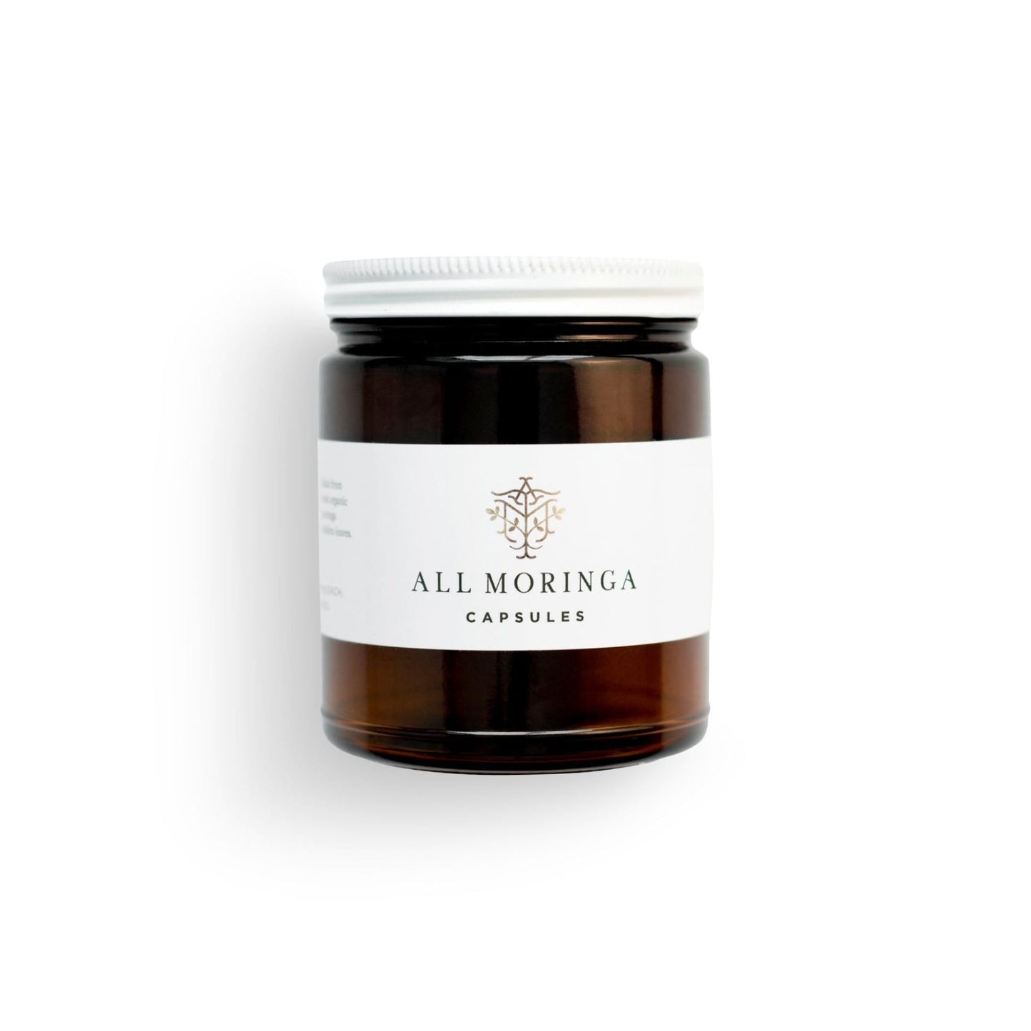 A M Premium Organic Moringa Oleifera Leaf Powder Capsules 120 Capsules