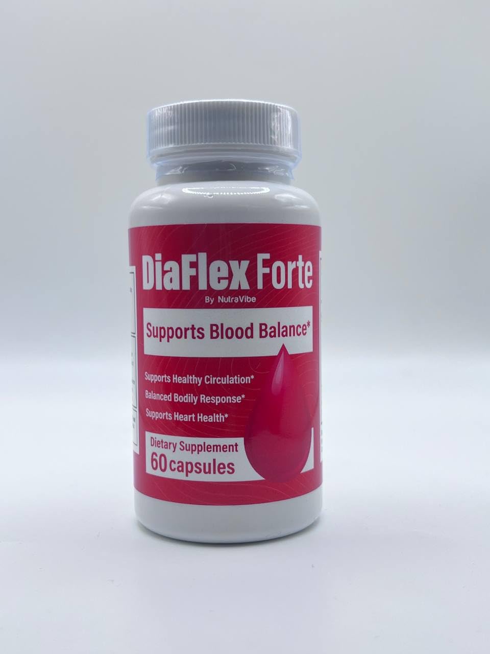 NutraVibe DiaFlex Forte Premium Heart & Circulatory Support Formula Capsule, 60 Capsules