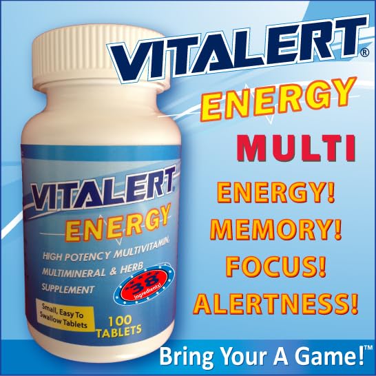Vitalert Energy Multivitamin Tablets 100