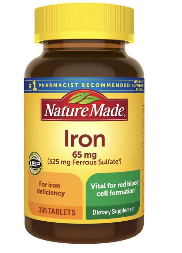 nalkot Iron 65 mg Tablet, 365 Tablets