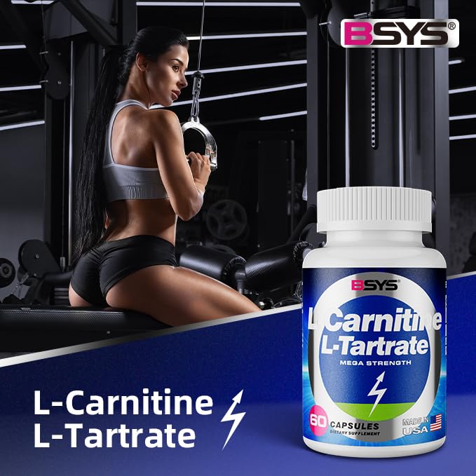 BSYS L-Carnitine for Adult Fitness Exercise Capsule 60 Capsules