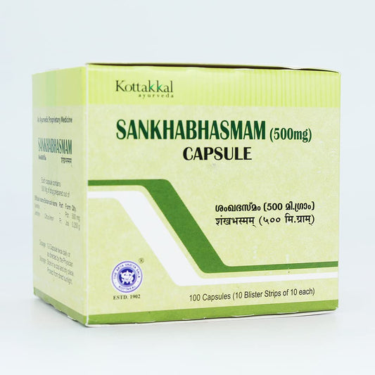 Kottakkal Sankha Bhasmam Powder 0.0176 oz