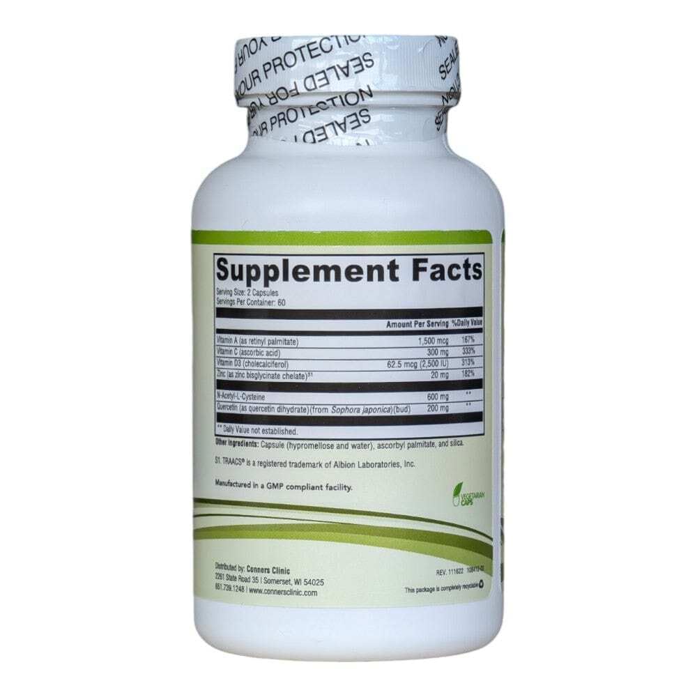 Conners Clinic Clear CV 120 Capsules