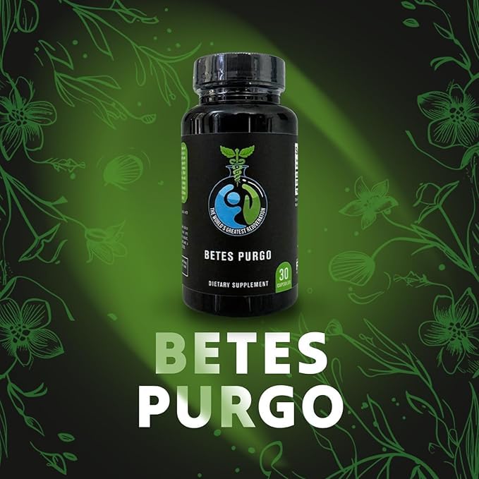 The World's Greatest Rejuvenation Betes Purgo Natural Citrus Bioflavonoid Supplement with Eriomin Citrus-Based Extract Formula Capsule, 30 Capsules