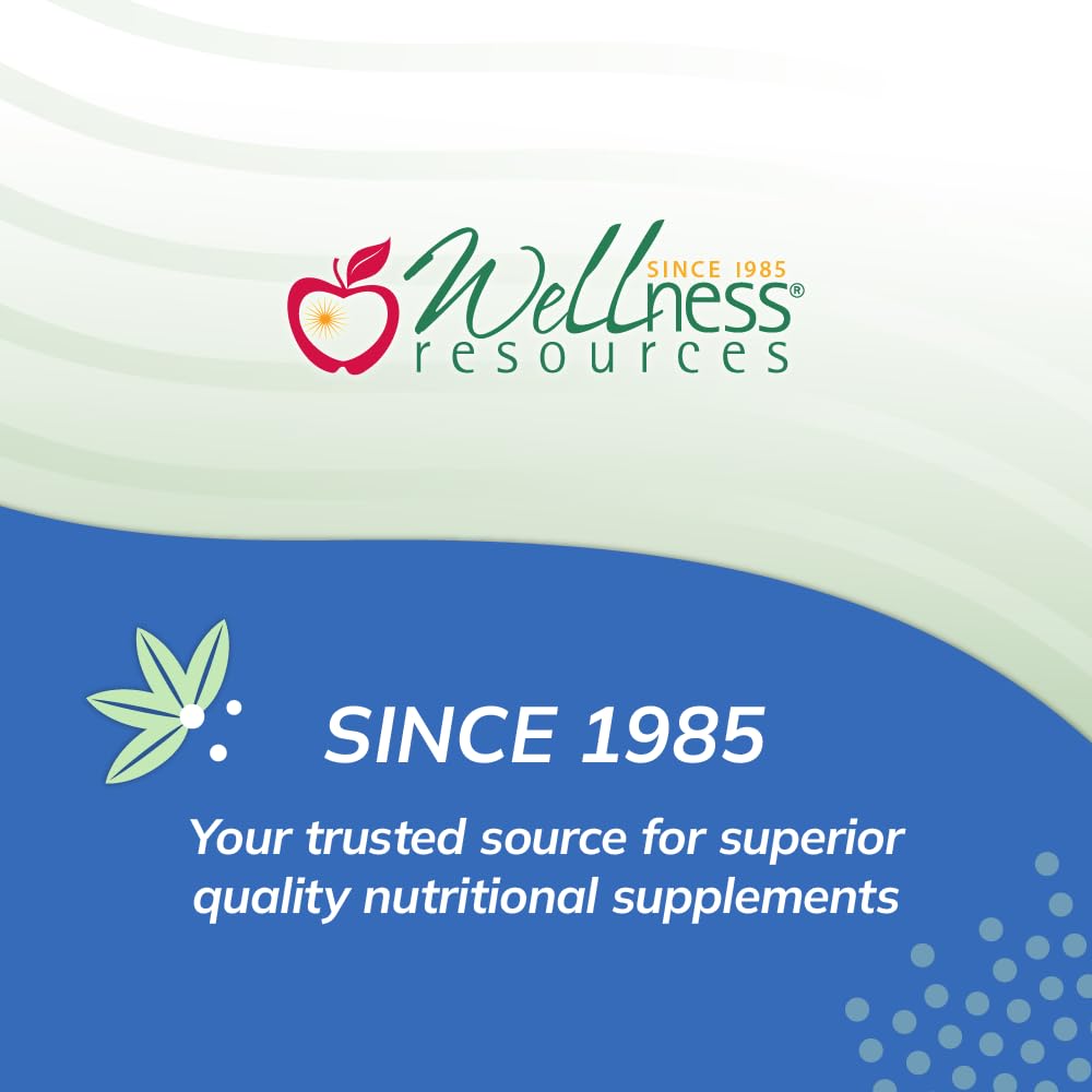 Wellness Resources Quercetin Phytosome 250 mg with Luteolin 100 mg Capsules, 60 Capsules