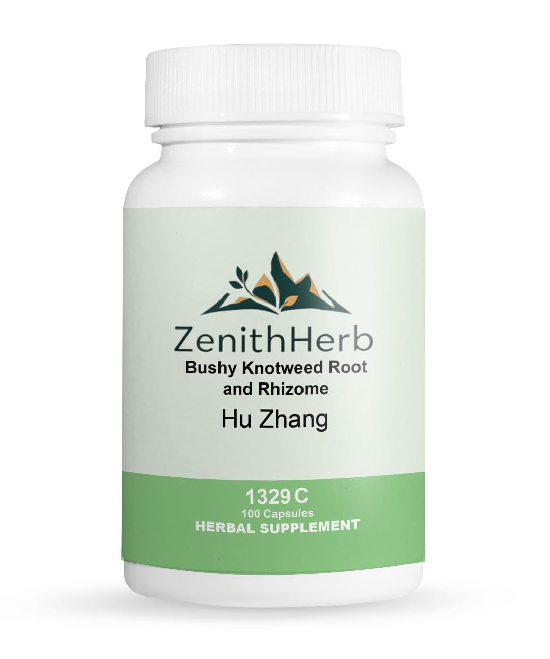 ZenithHerb Bushy Knotweed Root and Rhizome Hu Zhang Herbal Supplement, 100 Capsules