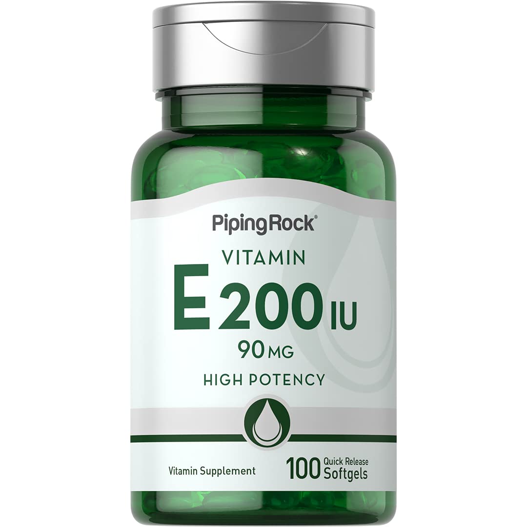 Piping Rock Vitamin E Softgel 100 Count