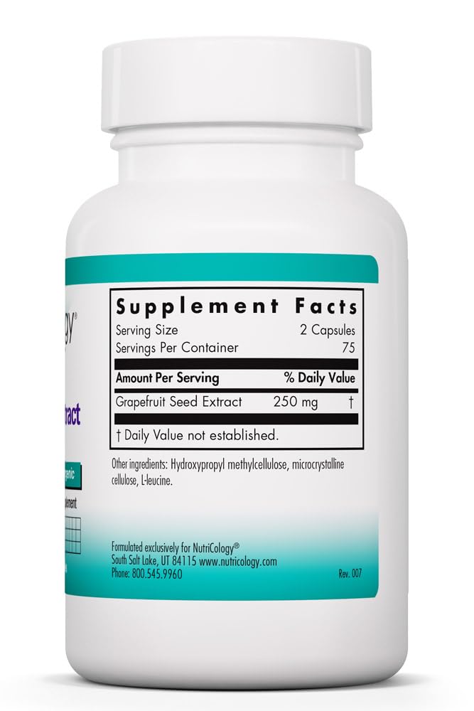 Allergy Research Group Grapefruit Seed Extract Capsules, 150 Count
