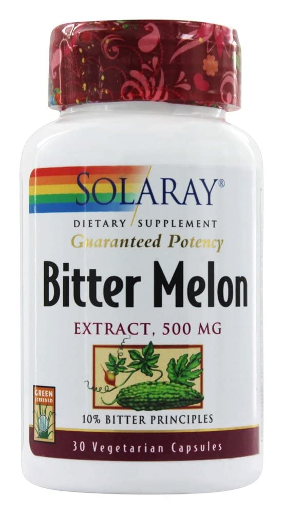 Solaray Bitter Melon Extract 500 mg 30 Capsules