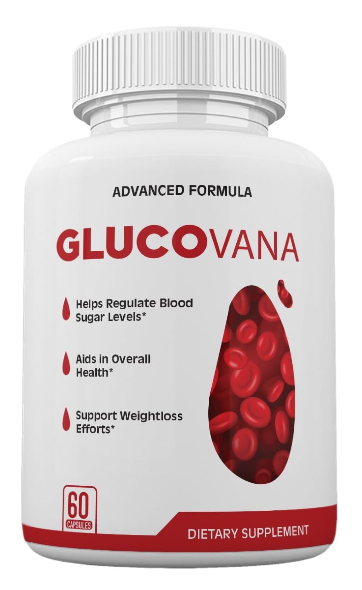 Zonata Glucovana Blood Support Capsules, 60 Capsules