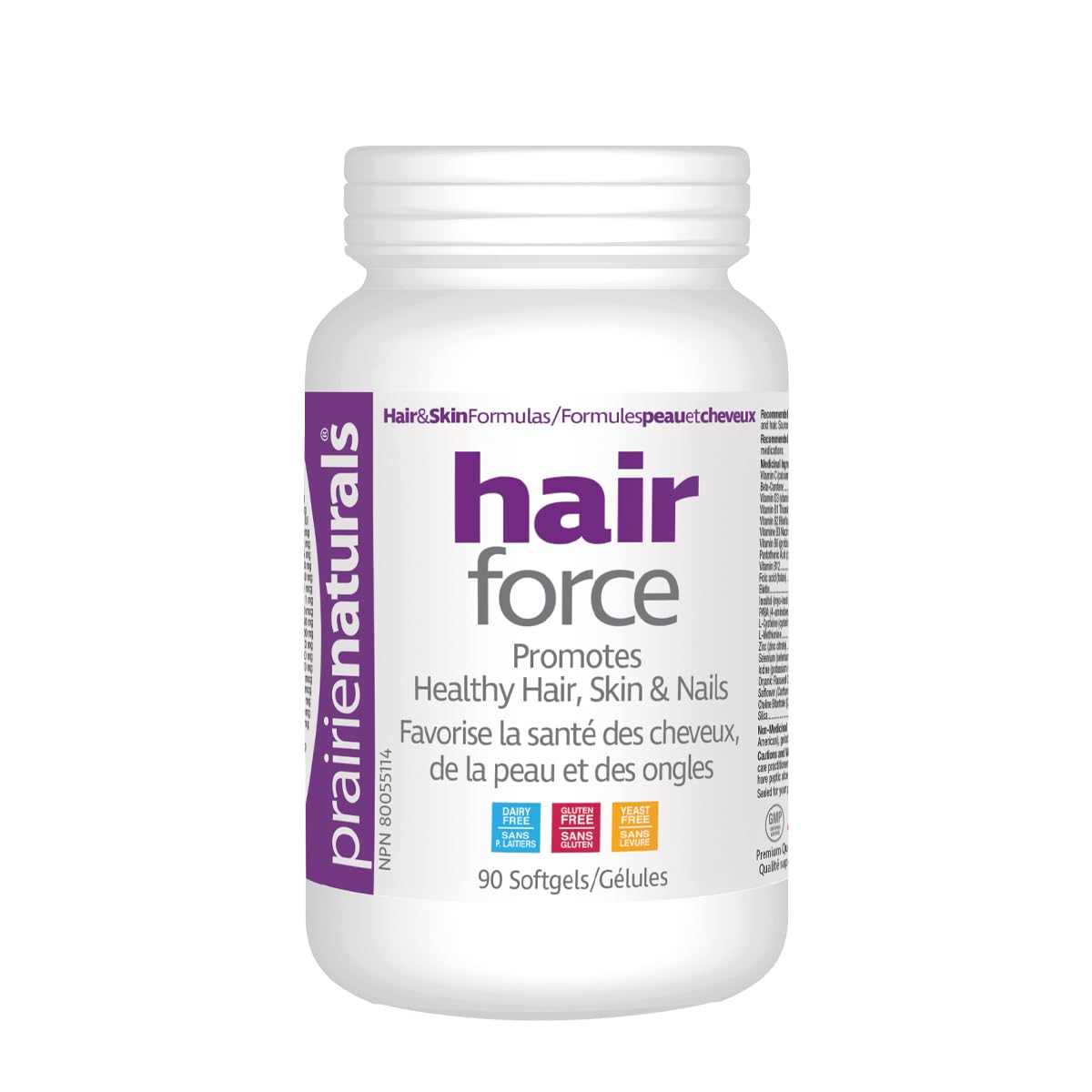 Prairie Naturals Hair-Force Softgel 90