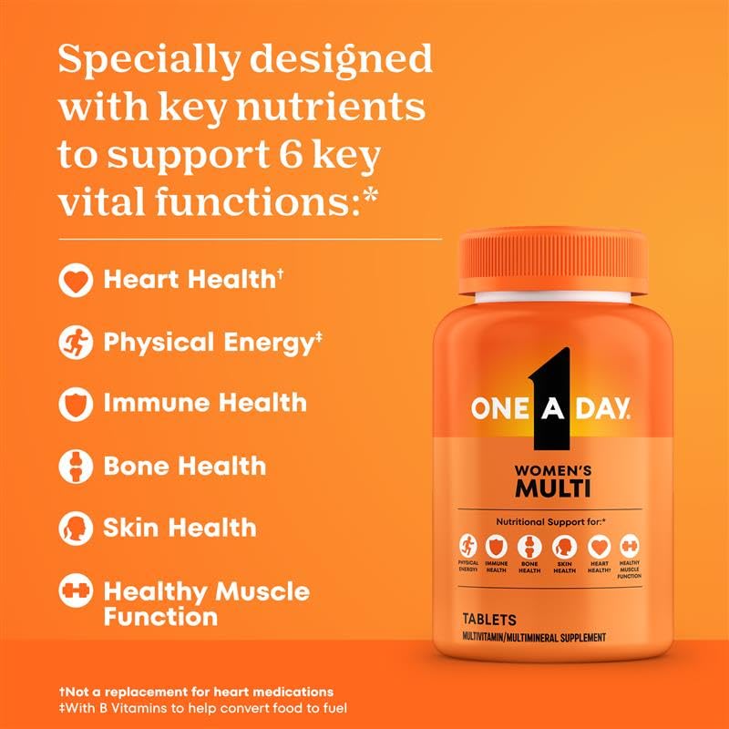 ONE A DAY Multivitamin for Women Tablet 200 Count