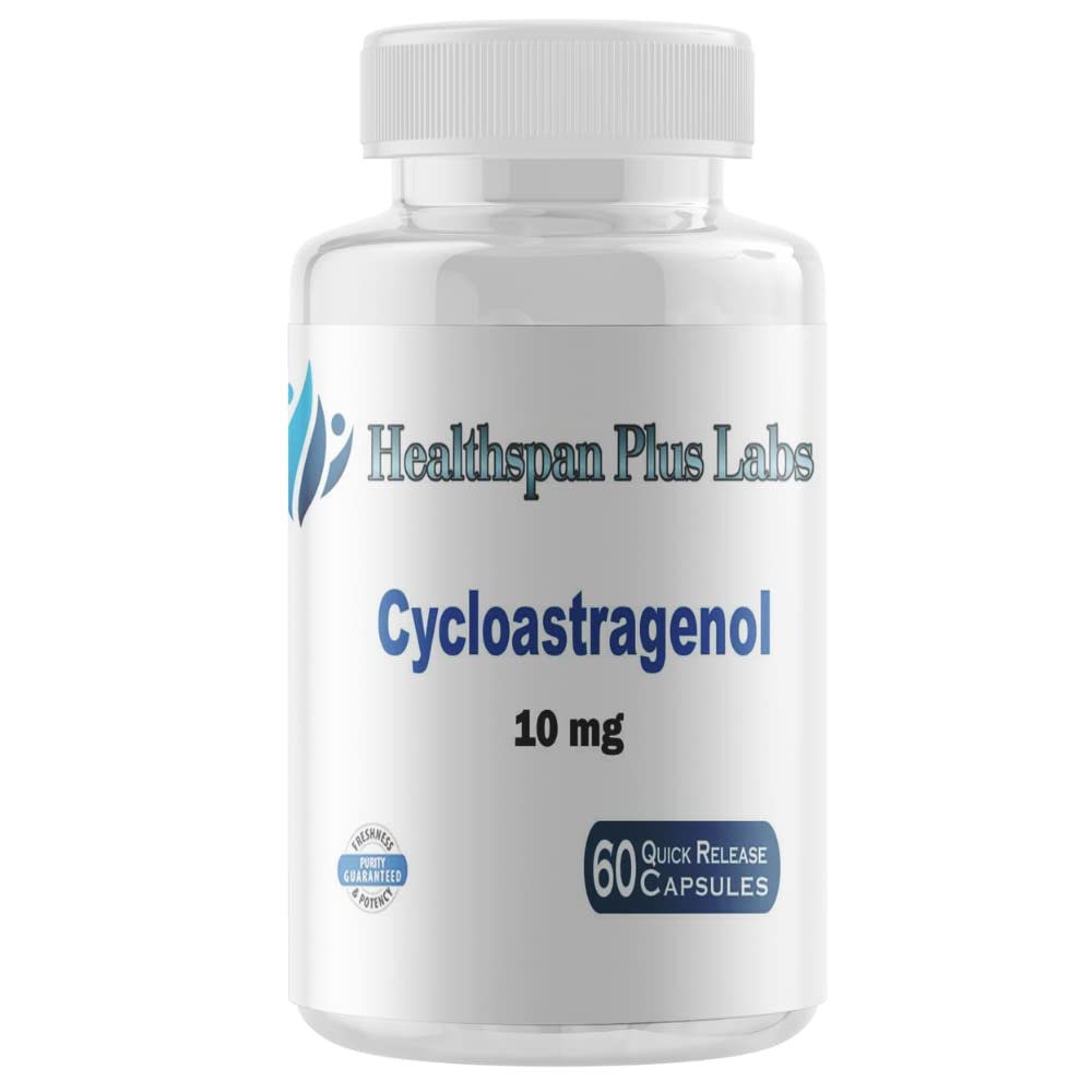 HealthSpan Plus Labs Cycloastragenol 10mg Capsule 30 Count
