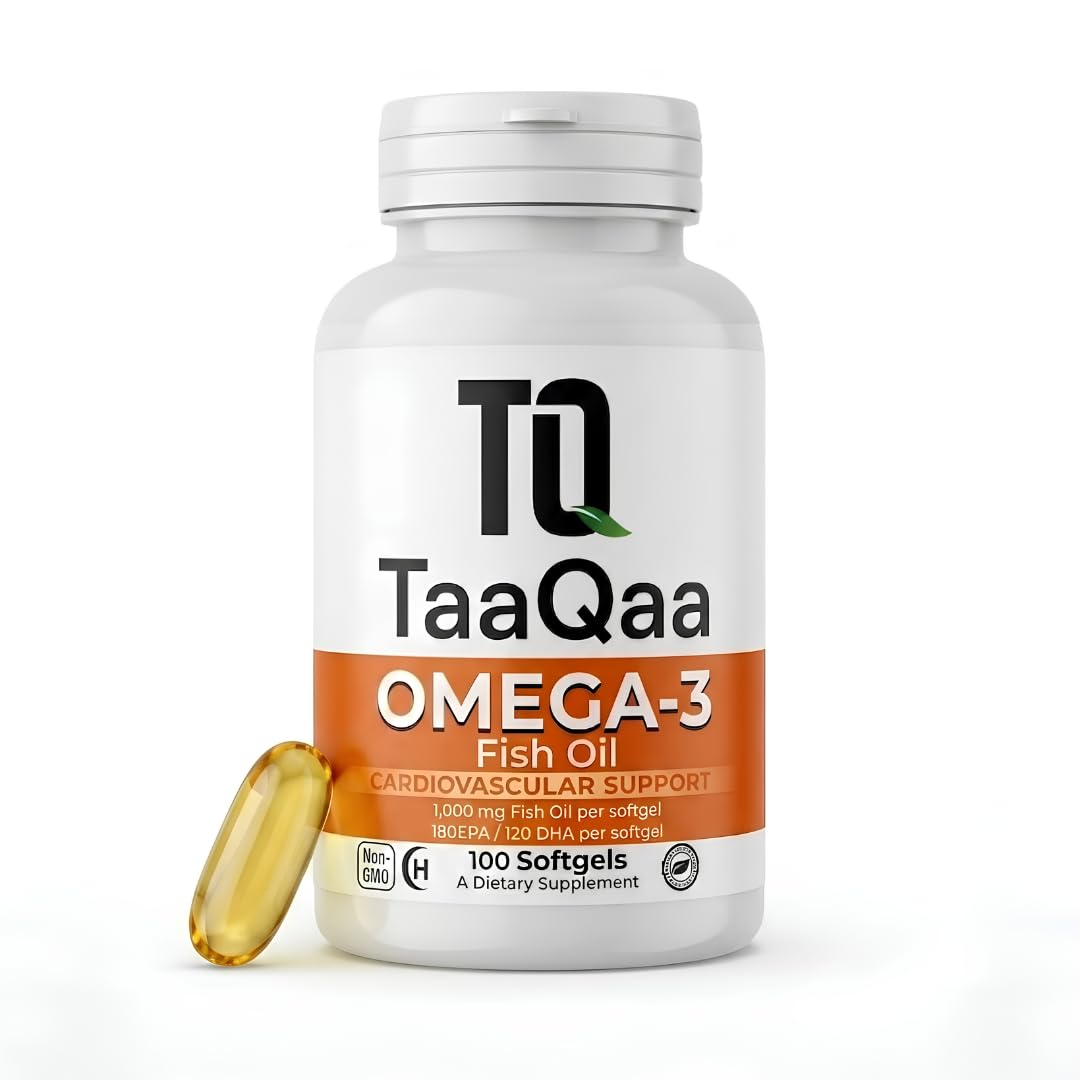 CINCY Omega 3 Fish Oil Softgel 100 Count