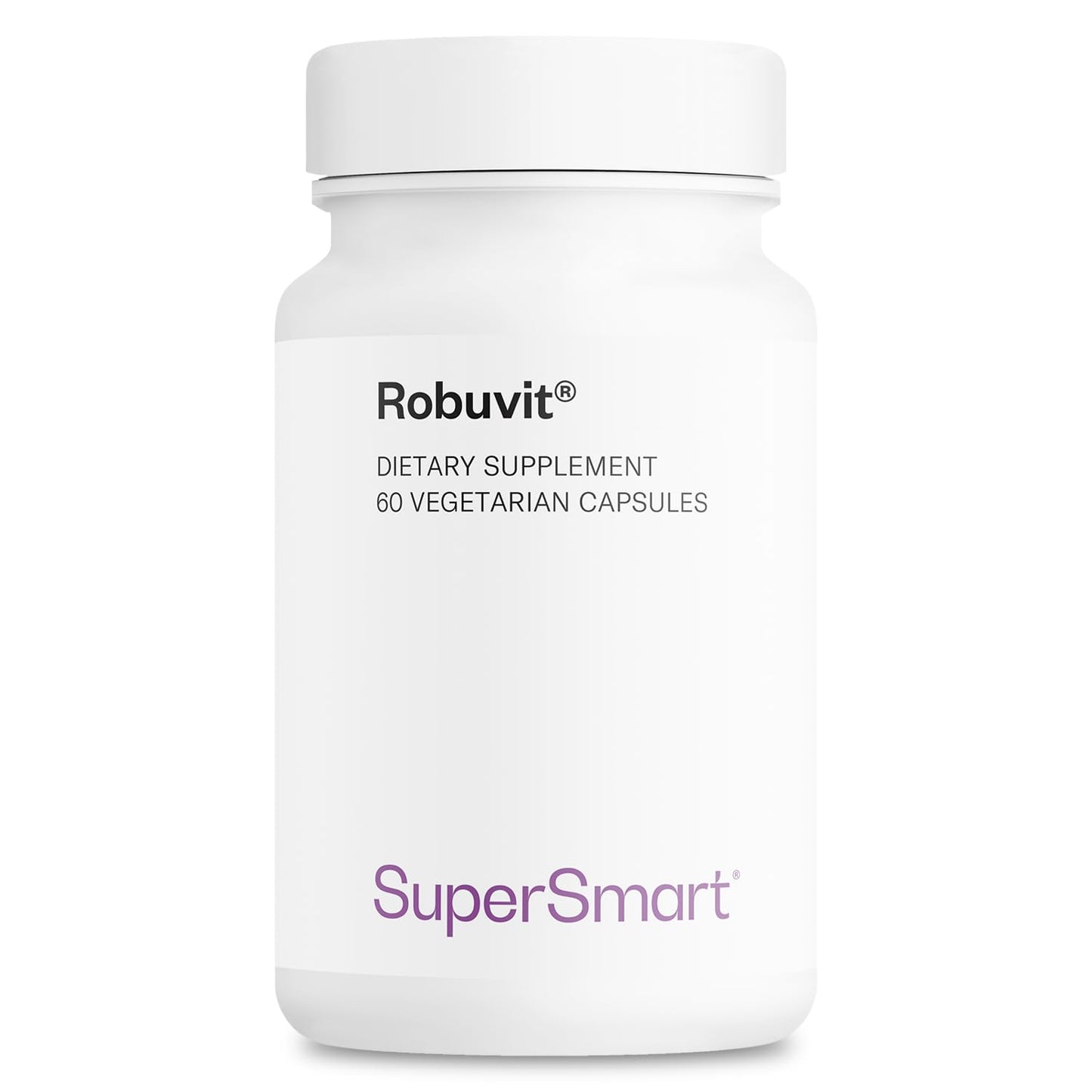 Supersmart Robuvit (French Oak Wood Extract) 200mg per Day Energy Supplement & Antioxidant, 60 Vegetarian Capsules