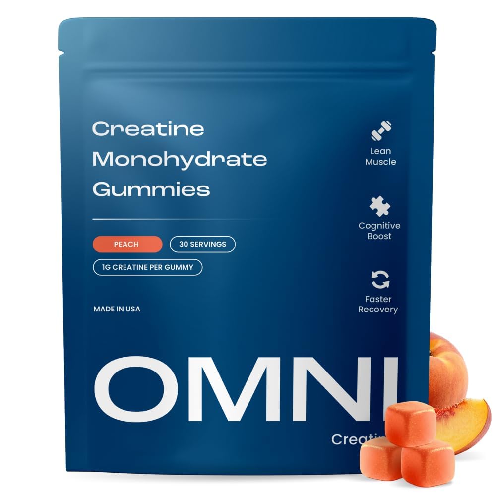 OMNI Creatine Monohydrate Gummies 90 Count