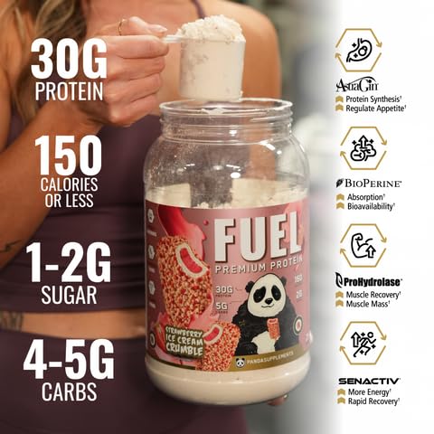 Underground Bio Labs Panda Fuel Protein Powder, 40 Servings