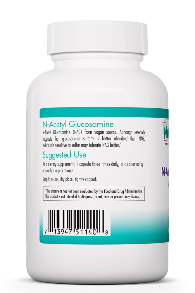 Allergy Research Group N-Acetyl Glucosamine 500 mg Capsules, 90 Count