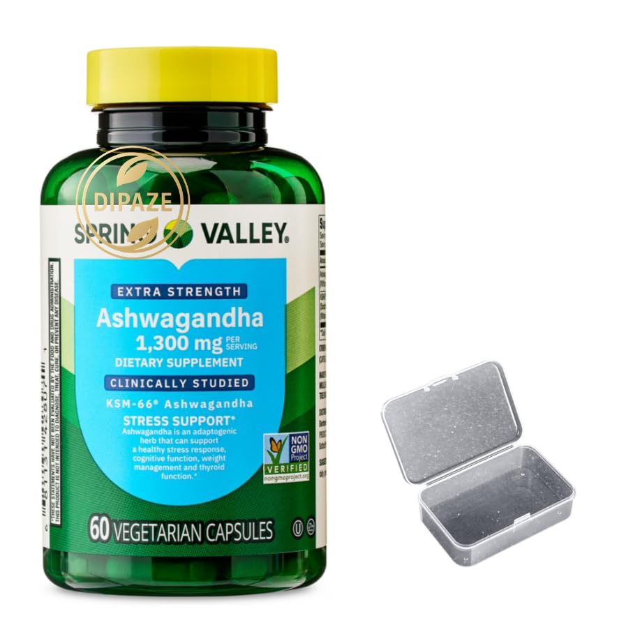 Generic Extra Strength Ashwagandha 1300 mg Capsules 60 Count
