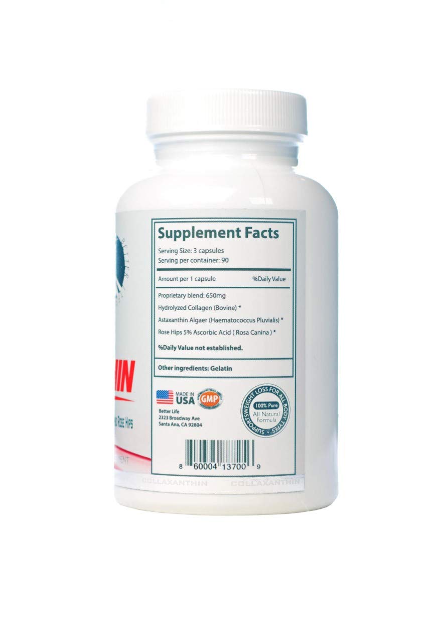 GMP Collaxanthin Collagen with Antioxidants 90 Capsules