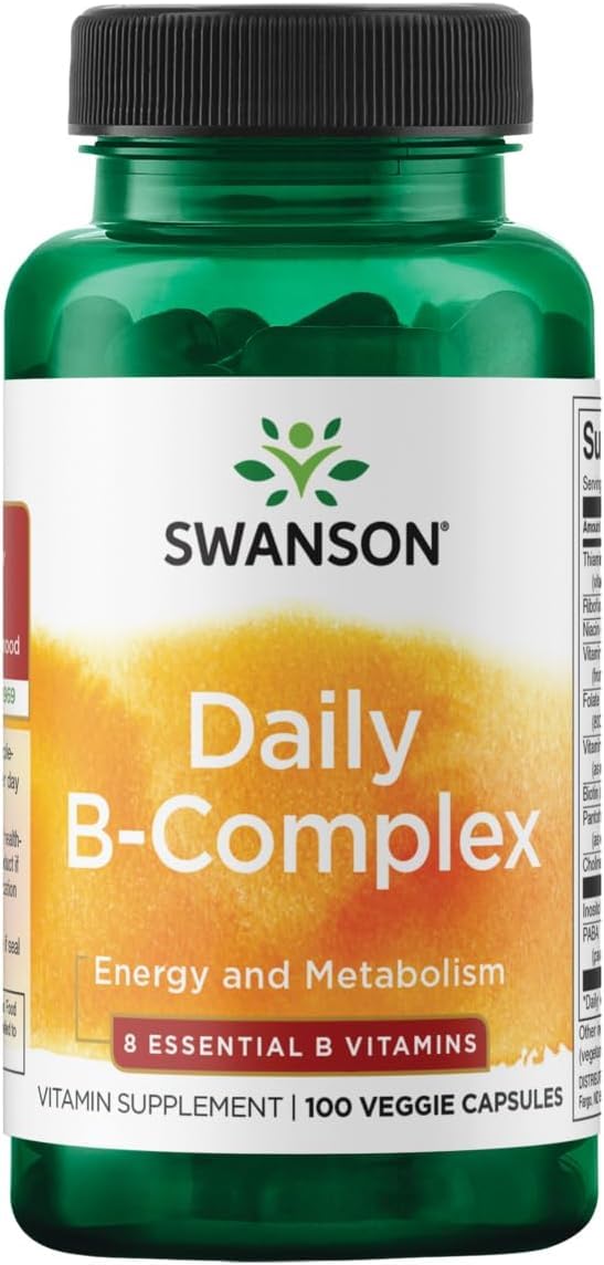 Swanson Daily B-Complex Capsules 100 Count