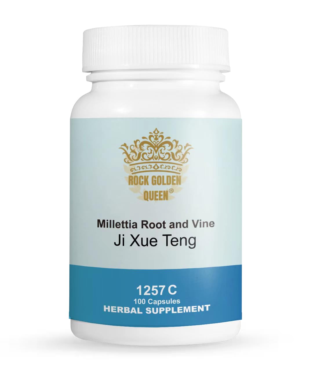 Rock Golden Queen Ji Xue Teng Spatholobus Vine (Raw) Capsules 100