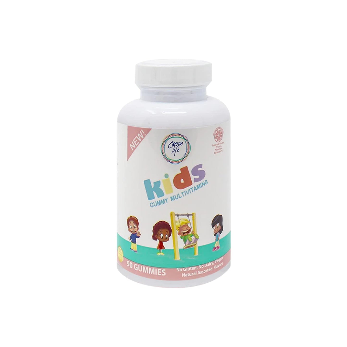 Carson Life Kids Multivitamin Gummies, Gummy, 90 Count