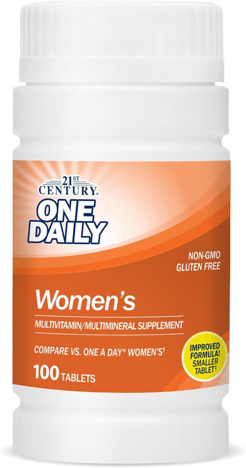 21st Century Women's One Daily Multivitamin Multimineral Supplement, 200 Tablets