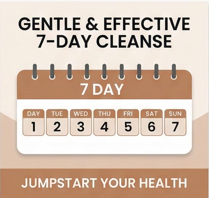 Oona Health 7 Day Advanced Colon Cleanse Capsules, 60 Count