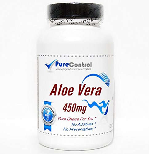 PureControl Supplements Aloe Vera 450mg 100 Capsules