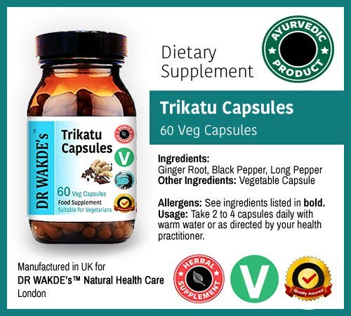 DR WAKDE's Trikatu Capsules 1 Capsule