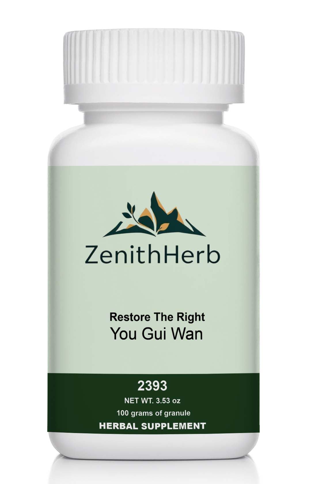 ZenithHerb GUI Wan/Restore The Right Powder 3.53 oz