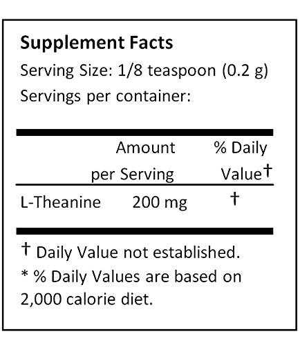 NuSci L-Theanine Pure Powder, 8.01 oz