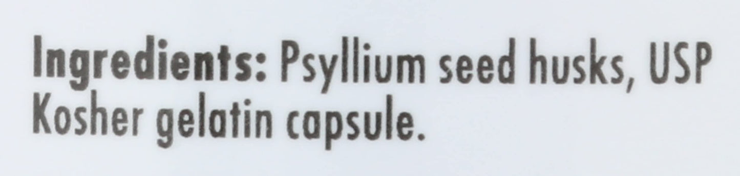 Yerba Prima Psyllium Husks Supplement Capsules, 180 Capsules