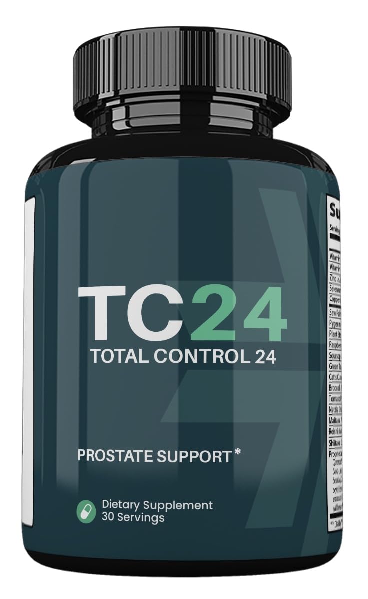 Zonata TC24 Prostate Health Support Supplement, TC24 Male Support, 60 Capsules