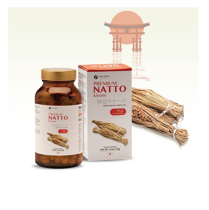 FINE JAPAN Natto Kinase Capsule 300 Capsules