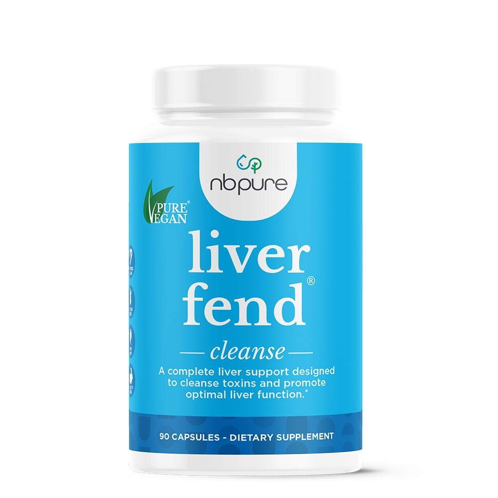 nbpure Liver Fend Liver Detox and Cleanse Milk Thistle and Liver Support Supplement Capsule, 90 Count