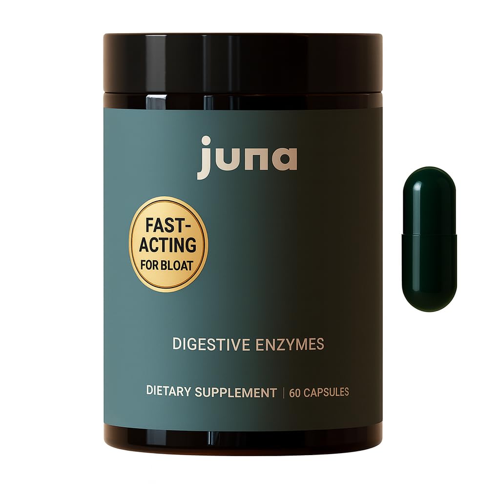 Juna Digestive Enzymes + Probiotic, 60 Capsules