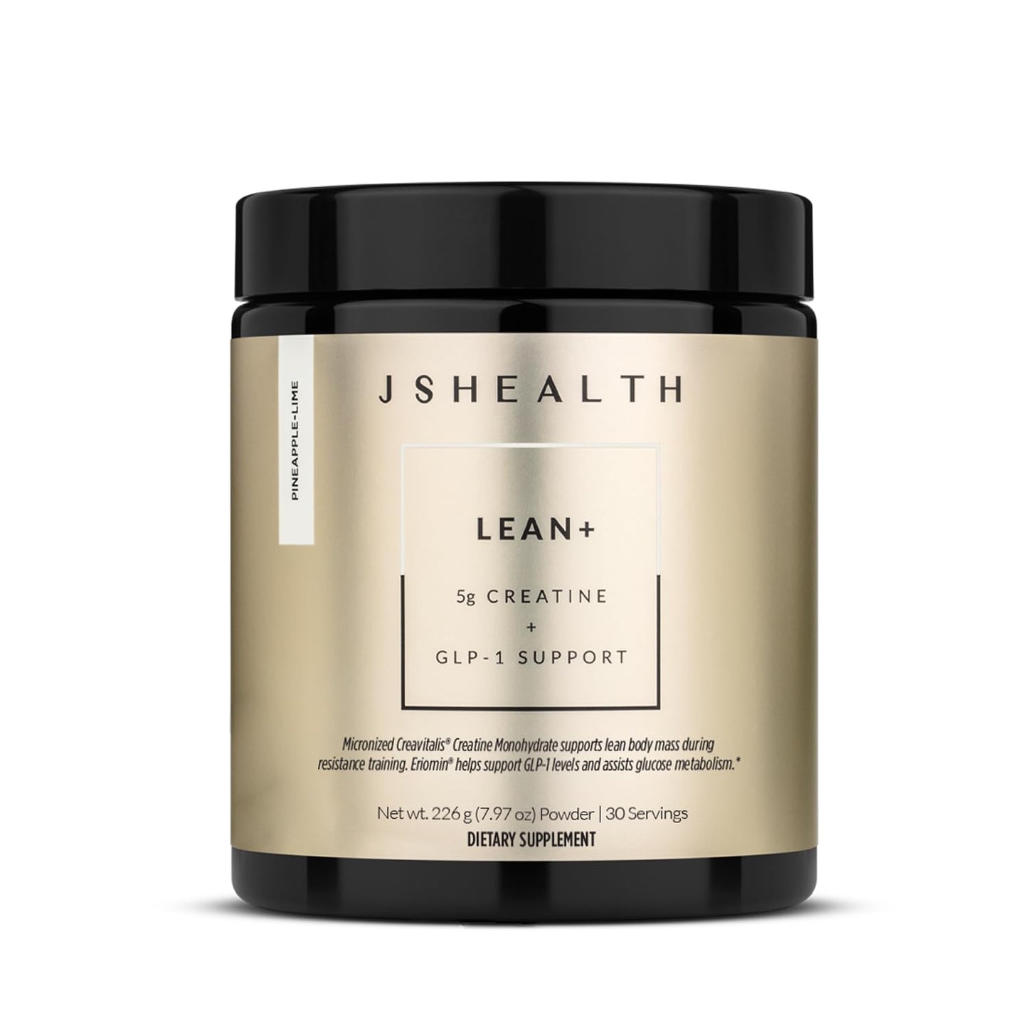 JSHealth Lean+ Creatine Monohydrate Powder for Women, 30 Servings