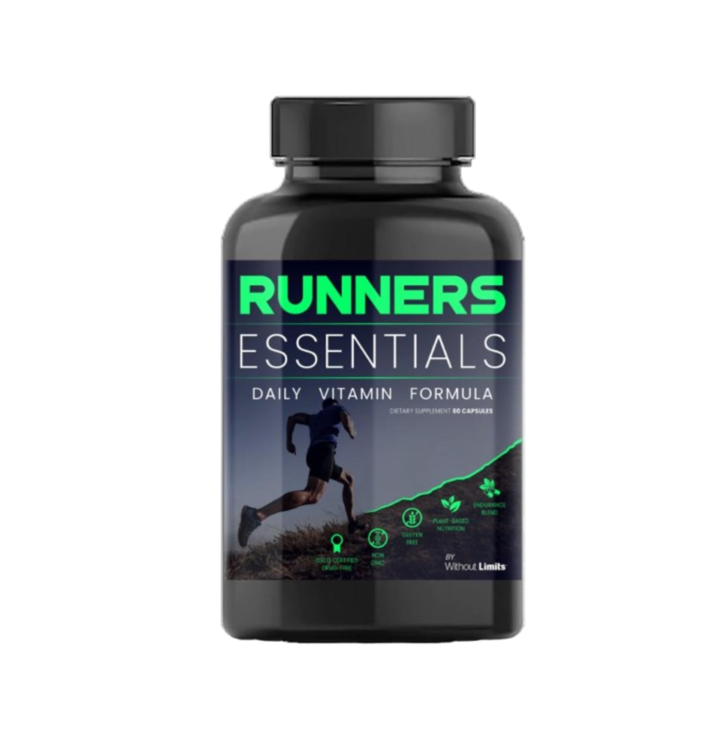 Without Limits Runners Essentials Daily Vitamin Formula Capsule 60 Capsules
