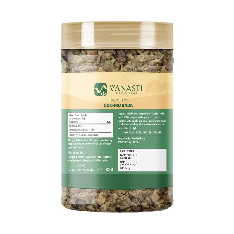 VANASTI Gokhru Bada Powder 3.52 Ounce