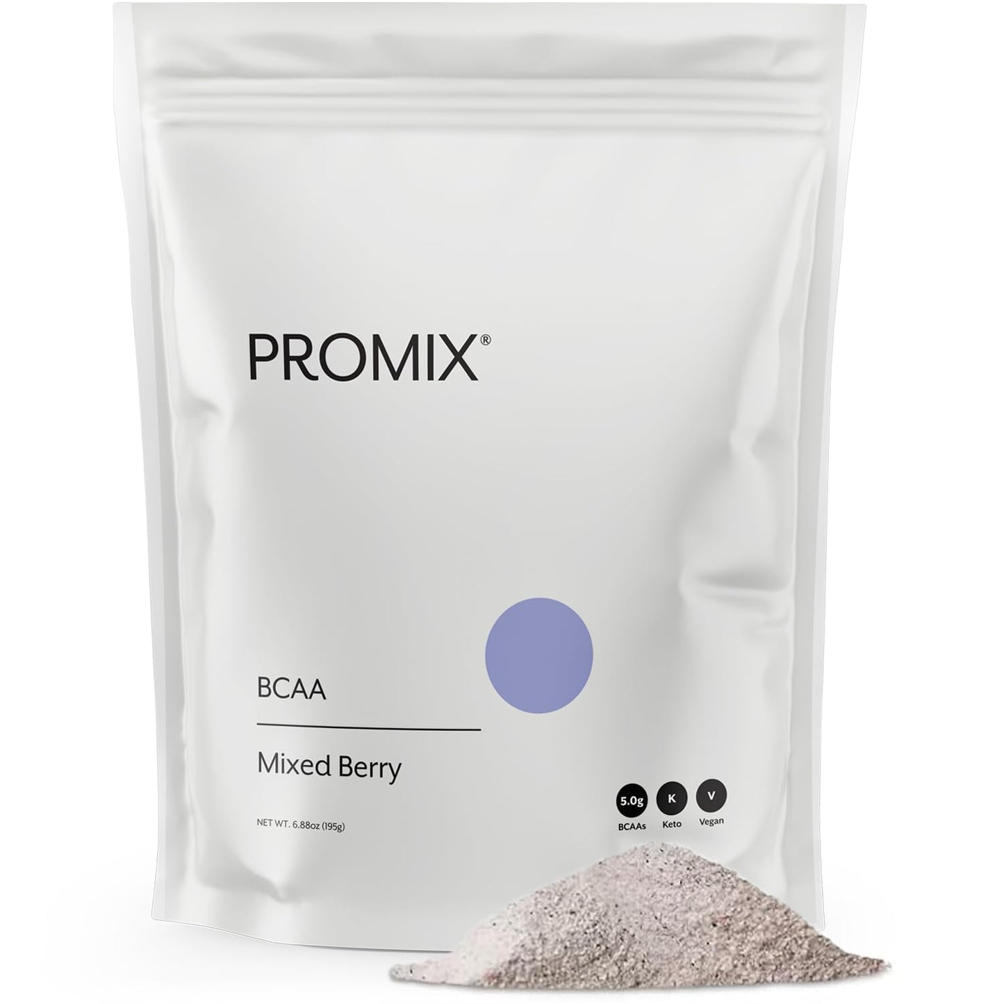 ProMix Nutrition BCAA Post-Workout Energy Powder 6.88 Ounce Wildberry