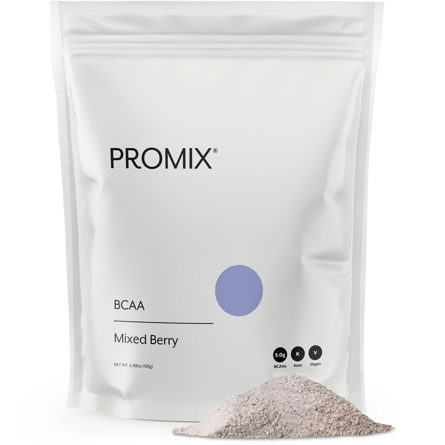 ProMix Nutrition BCAA Post-Workout Energy Powder 6.88 Ounce Wildberry