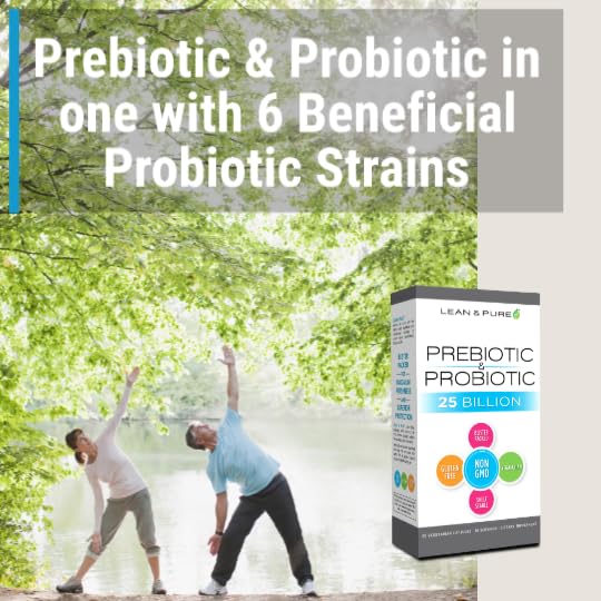 Lean & Pure Prebiotic & Probiotic Capsule, 30 Count