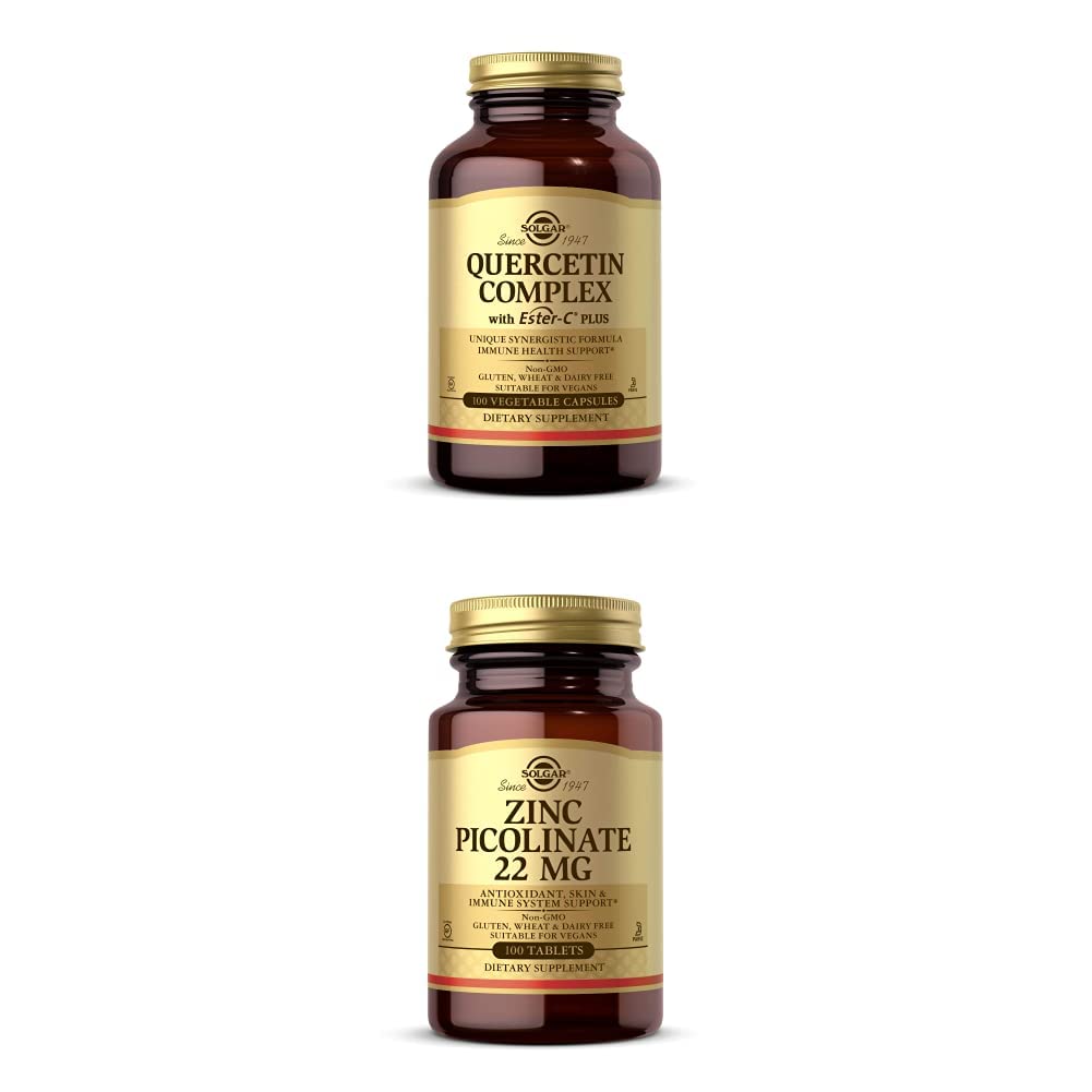 Solgar Quercetin Complex with Ester-C Plus Capsules, 100