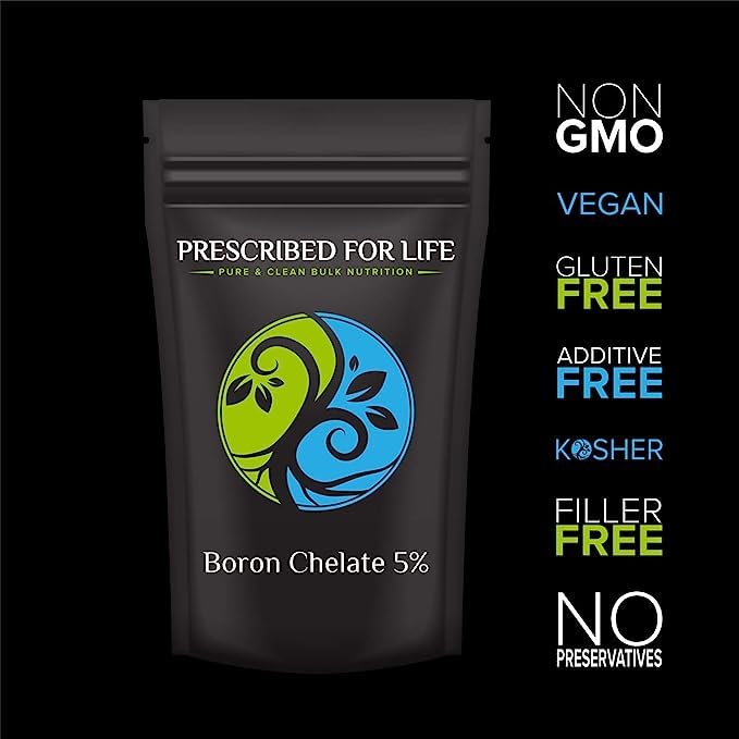 Prescribed For Life Boron Chelate 5% Powder, 70.5479